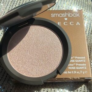 Smashbox X BECCA Shimmering Skin Perfector Pressed Highlighter- Rose Quartz NIB